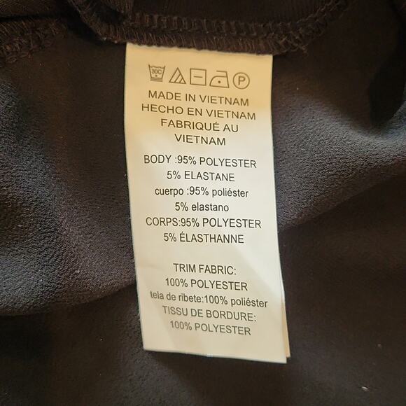 MICHAEL KORS Gorgeous Black Pleated Hem Long Sleeve Dress Large - Picture 11 of 13